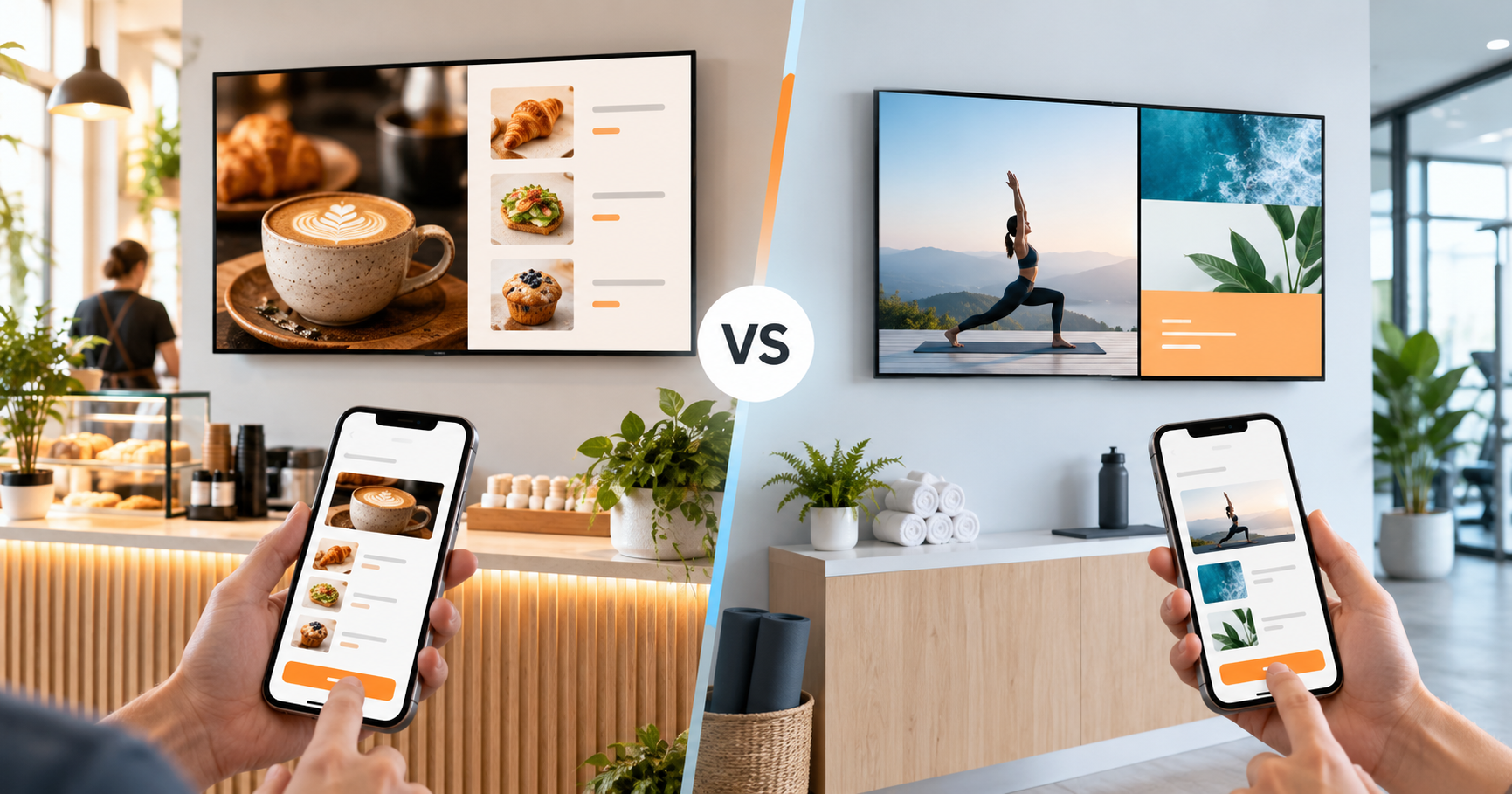 AdCast vs OptiSigns: który software digital signage jest lepszy dla małych firm?